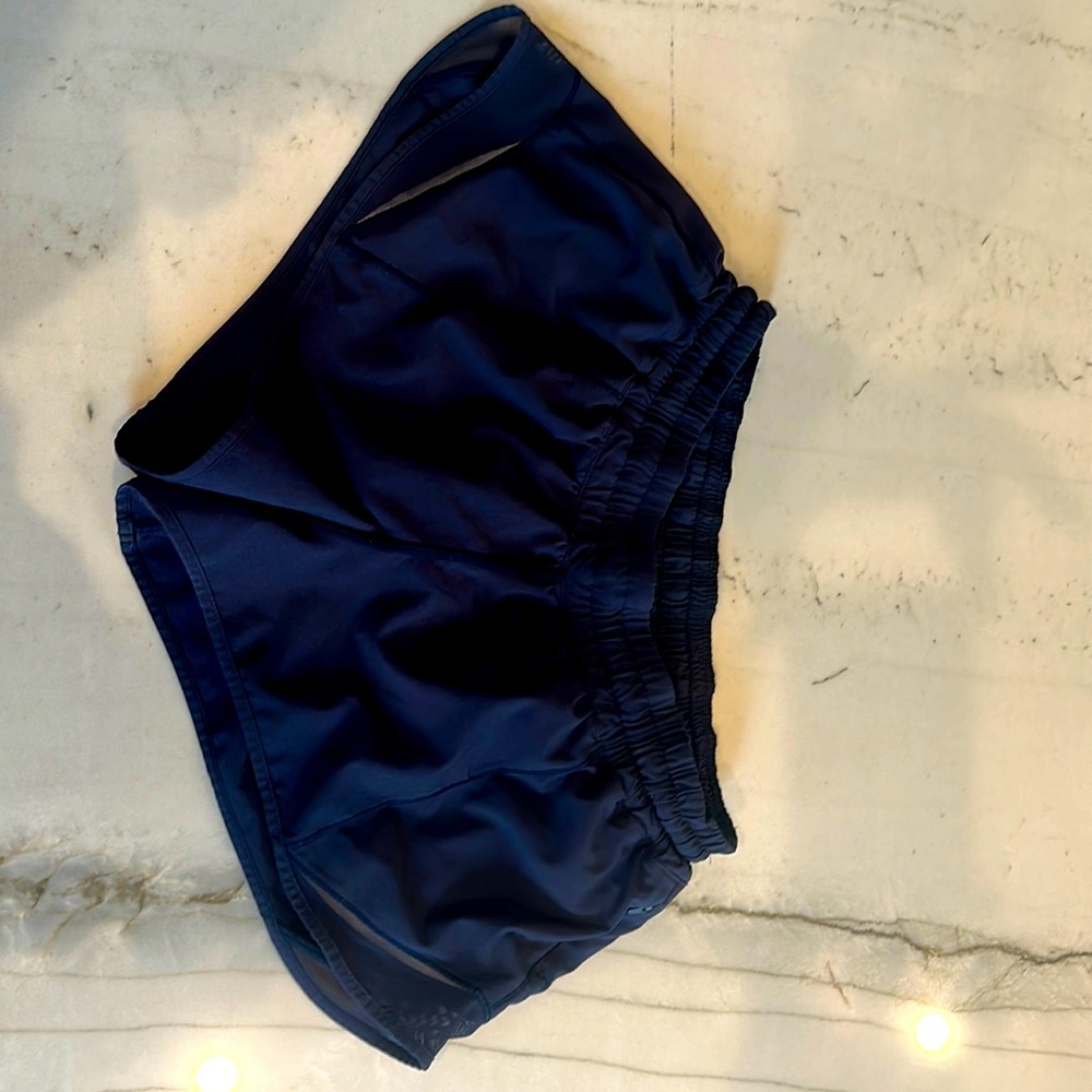 Lululemon Hotty Hot shorts- Navy size 10